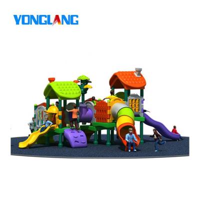 China Adventure Plastic Park Equipment Outdoor Playground YL-Y044 Lesi Beni Education Series Children Commercial Playground For Sale for sale