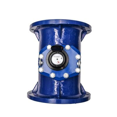 China Iron Body Flanged 6 Inch Mechanical Water Flow Meter for sale