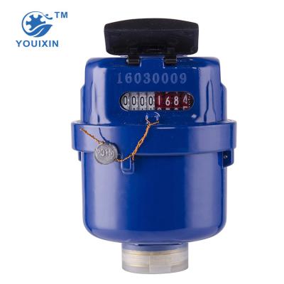 China YOUIXIN 15-20mm Brass Remote Reading Kent Pulse Volumetric Water Meter for sale