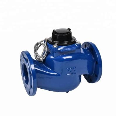 China DN200 Cast Iron Pulse Output Reed Switch Water Flow Meter Modbus for sale