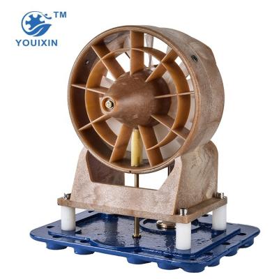 China Water Passing Plastic Paddle Wheel Water Meter Parts Mental for sale