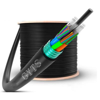 China PE HDPE GYTS Cable Single Mode G652D Fiber Optic Cable Communication Cable for sale