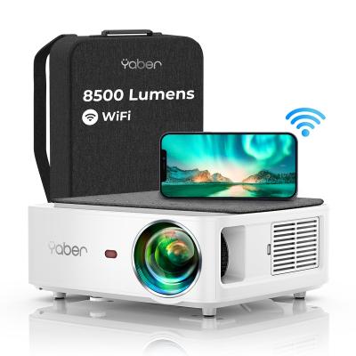 China 3D Projectors 8500L Full HD Built-in Upgrade 4P 4D YABER V6 WiFi Projector 1920*1080P Support 4k Native Trapezoidal 10000:1 LED Mini Projectors for sale