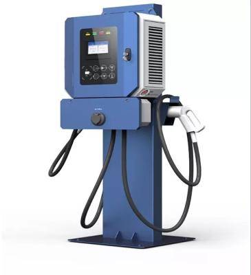 China Custom Electric OEM EV DC Charging Station Chademo CCS 30KW 60kW 120KW Car Charger OCPP Fast Charger Station EZD-DC30-Multi for sale