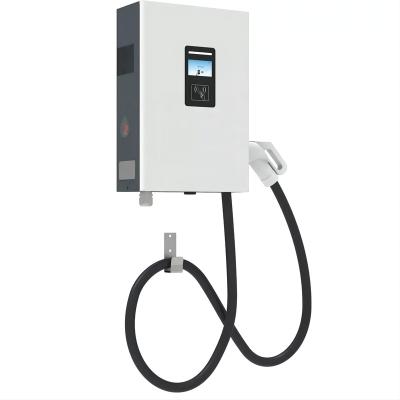 China OCPP EV Fast Wall Mounted Combo Fast Charging Station 20kw CCS EV DC Two Way With TUV Rhineland EZD-DC20KW for sale