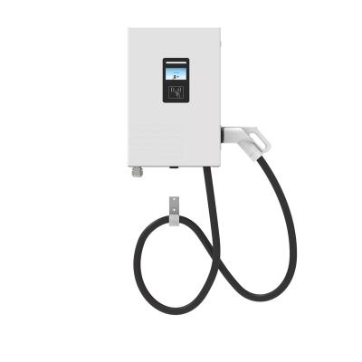 China Waterproof Fast DC EV Charger Maker For Electric Vehicle Smart Car DC Ev Charging Station Unit EZD-DC20KW for sale