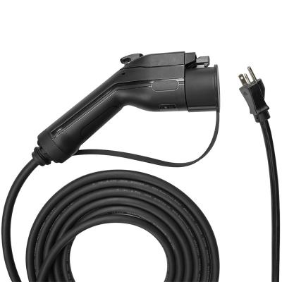 China type - 2 to type 1 cable ev charger extension ev charger cable refill retractor with CE/RoHS EZD-PU-YH001 for sale