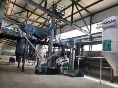 China Deep Processing Activated Carbon Plant Machinery With Crushing And Screening for sale