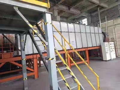 China 304 Stainless Steel Carbonization Furnace With Plc Control System For Coconut Shell for sale