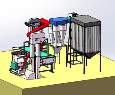 Chine Purificateur de pierres de machine de détonateur à haute performance pour les matériaux carbonisés à vendre