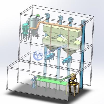 China Automatische granulaire verpakkingsmachine van hoge capaciteit 380V voor vaste materialen Te koop