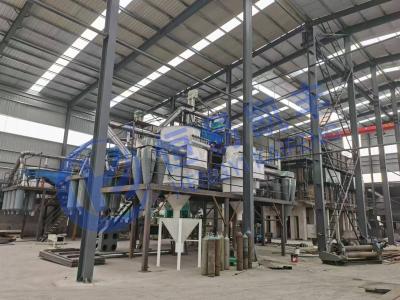 China 1-2 T/uur Actieve koolmachine Screening Productieproces voor steenkool Te koop