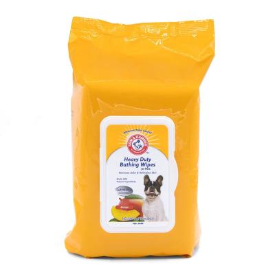 China OEM Sensitive Pet Eye Cleaning Wipes Biodegradable Pet Wet Cloths 12x20cm/15x20cm/18X20cm/20x25cm for sale