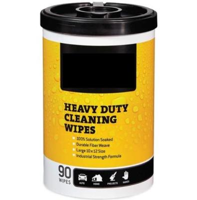 China Private Label Heavy Duty Cleaning Wipes Industrial Wet Wipes 15x20cm/17x20cm/18X20cm for sale