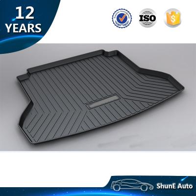 China Non Slip New High Quality Waterproof 3D TPO Trunk Liner For Elantra 2016-2018 Trunk Mat Cargo Tray Car Accessories for sale