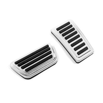 China Original Alloy+ Clutch Fuel Aluminum Rubber Accelerator Pedal Pads For Dodge Ram 2020 2021 Gas Brake Pedal Cover Non-drill Auto Accessories for sale