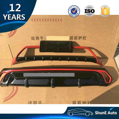 China High Quality Front Bumper Bumper Guard Rear Bumper Guard For Outlander 2019 for sale