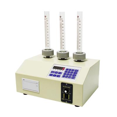 중국 Easily Adjust Powder Testing Equipment Tap Density Meter With Intuitive LED And Membrane Working Panel 판매용