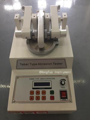 China ASTM Lab Equipment Taber Abrasion Testing Machine AC220V / 50HZ For Plastic for sale