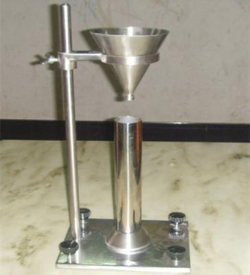 China Aluminium Oxide Gypsum Loose Bulk Density Test Apparatus Without Vibration for sale