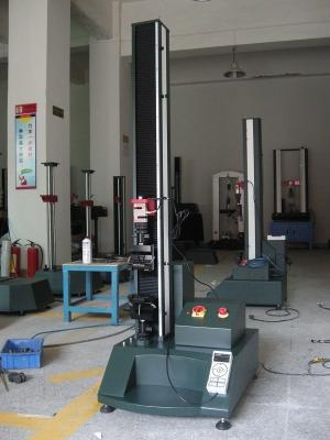 China Desktop Single Column Tensile Testing Machines / Strength Tester With AC Servo Motor for Zipper for sale