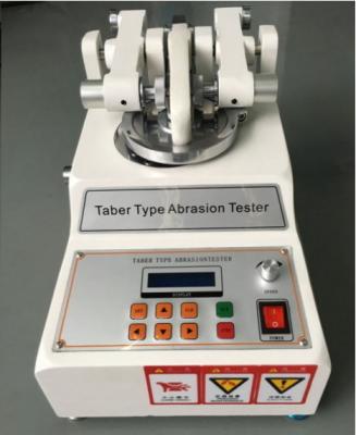 China Taber Abrasion Tester ASTM D7255 Leather Rotary Abraser For Wear Test for sale