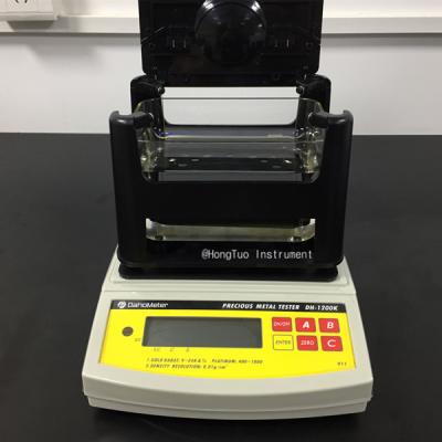 China Measured Density And Volume Electronic Precious Metal Tester LCD Direct Readings for sale