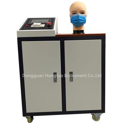 China Mask Breathing Resistance Testing Machine / Protective Mask Testing Equipment for sale