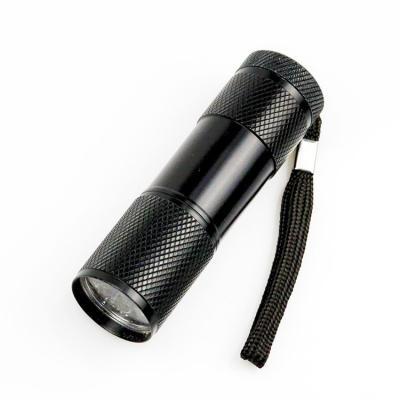 China Emergency Aluminum Water Resistant Wholesales 9 LED Mini Flashlight for sale