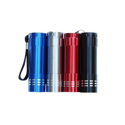 China Ultraviolet 395nm Emergency Wholesales 9 LED Mini Flashlight for sale