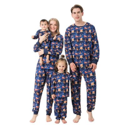 China 2021 Mommy and Me Matching Christmas PAJAMAS Family Whole Family Outfits QUICK DRY Sale Christmas Pajamas for sale