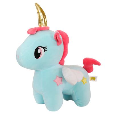 China Wholesale New 20cm Unicorn Plush Pillow Soft Stuffed Unicorn Plush Toys plush design animal for sale