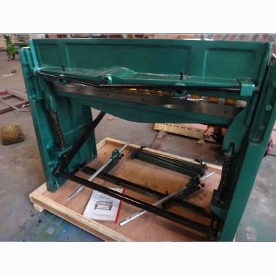 China Sheet metal shearing manual sheet metal cutting machine for sale