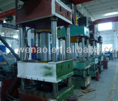 China 1000MM Four-column press machine easy to operate, license plate press machine for sale