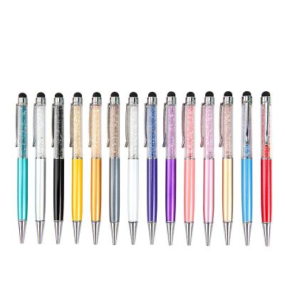 China office & School Pen Professional Manufacture Screen Creative Crystal Pen Ballpoint Pen for sale