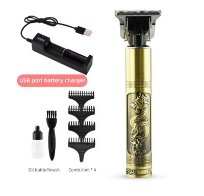 China 2022 Ultra-Fast Professional Electric Men's Hair Cutting Machine Barber Shaver Trimmer Beard 0mm Motor USB T9 Trimmer Hair Trimmer For Men for sale