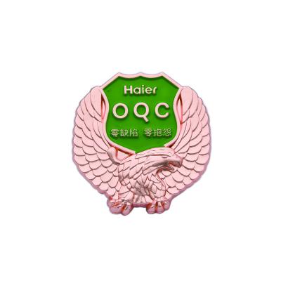 China Europe Cheap Made In China Durable Badge Clip With Buttons Round Button Badge for sale