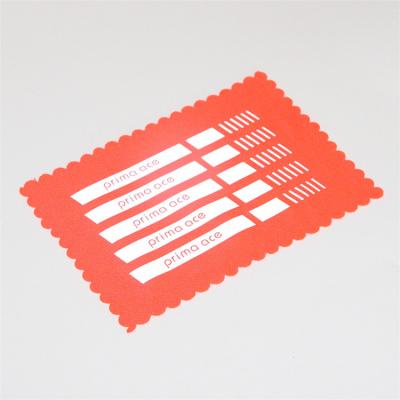 China Sustainable Custom Iron On Reflective Heat Transfer Label For Clothing for sale