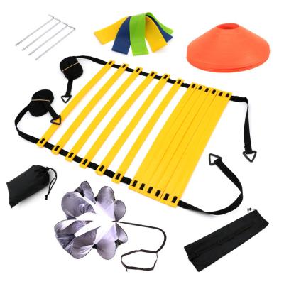 China Outdoor Sports Soccer Field Match Speed ​​Agility Training Set Exercise Equipment Kit for Soccer Football Agility Ladder and Running Cones Resistance Parachute for sale