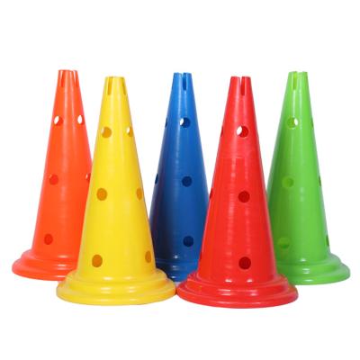 China Custom Football Training Cones Soccer Training Equipment Sports Cone Speed ​​Forming Agile Cone Forming Plastic Cone for sale