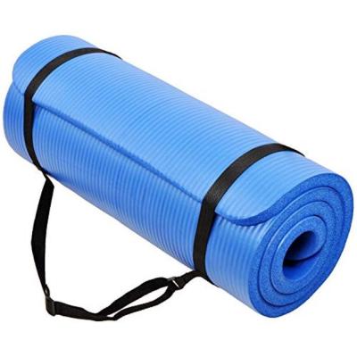 China Indoor Outdoor Non-Slip Yoga Mat Good Yoga Mat Fabric Logo Sewing Indoor Outdoor Gym Gymnasium 183cm NBR 173cm183cm Screen Print CN; ZHE Lijian Kj 308 for sale