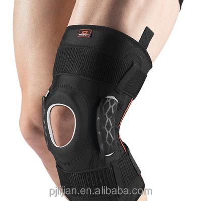 China Indoor Outdoor Gym Compression Knee Sleeve Support Retraining Brace Running Adjustable Wrap Neoprene for sale