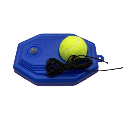 China Tool Exercise Tennis Ball Sports Self-study Rebound Rubber Ball With Tennis Trainer Baseboard Tennis Rebound Trainer for sale