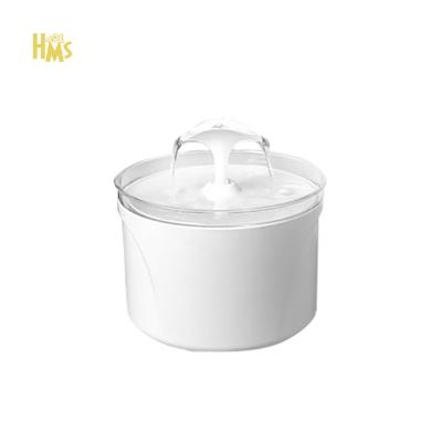 China Eco-friendly HMS Driver Pet Water Fountain Dispenser Automatic Automatic Pump Dog Dog Drinking Fountain for sale