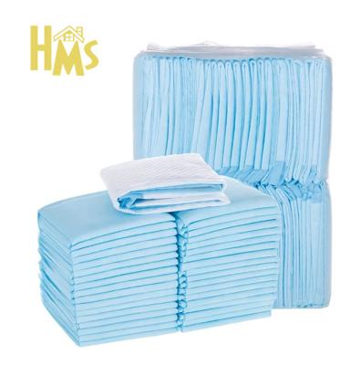 China HMS Disposable Dog and Puppy Pads Durable Floored Washable Diaper Leak Proof 5 Layers Pee Pads Urine Pad Dog Cat Diapers for Exercising Pets for sale