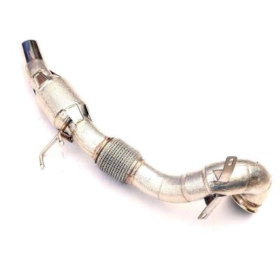 China ING Device Automotive Factory Direct Sales For VW CC Downpipe 2010+ VW CC 2.0T Stainless Steel Without Catalytic Downpipe Product Discount for sale