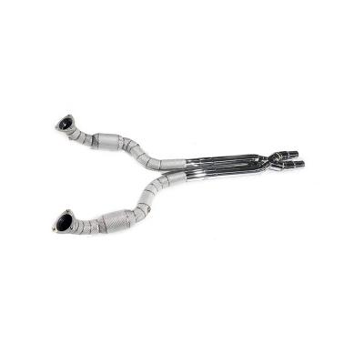 China ING Automotive Exhaust System Factory Direct Sales For Maserati GT 2008+ MAMIE TURISMO GT 4.2 Stainless Steel 4.7 With Downpipe Catalytic Exhaust System for sale