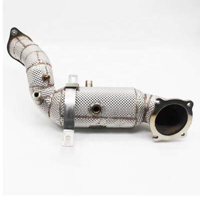 China ING Automotive Exhaust System For 2021 Up Maserati Ghibli 2.0T Stainless Steel Without Downpipe Catalytic Catless Exhausts for sale