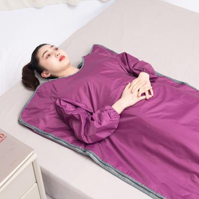 China Weight Loss Sunhigh Sauna Blanket for Detox Far Infrared (FIR), Sweating Sauna Bed Body Heating with Sleeves for Stress Pain for sale