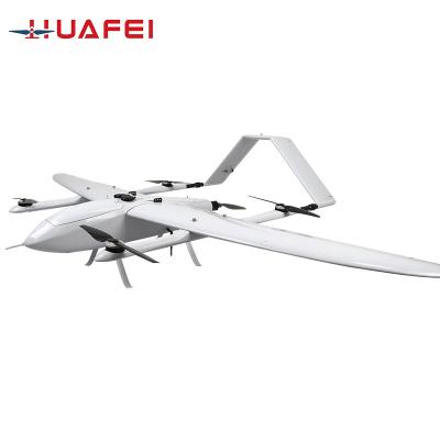 China Safety Headless Fixed Wing Surveillance Mode HUAFEI-250 UAV Survey Fixed Wing UAV ADAV for sale